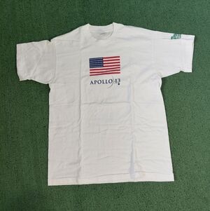 VINTAGE 1995 Apollo 13 Mission USA T Shirt Size Large